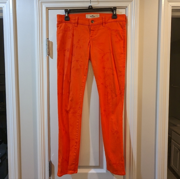 Hollister Spring Orange Jeans - Picture 2 of 4